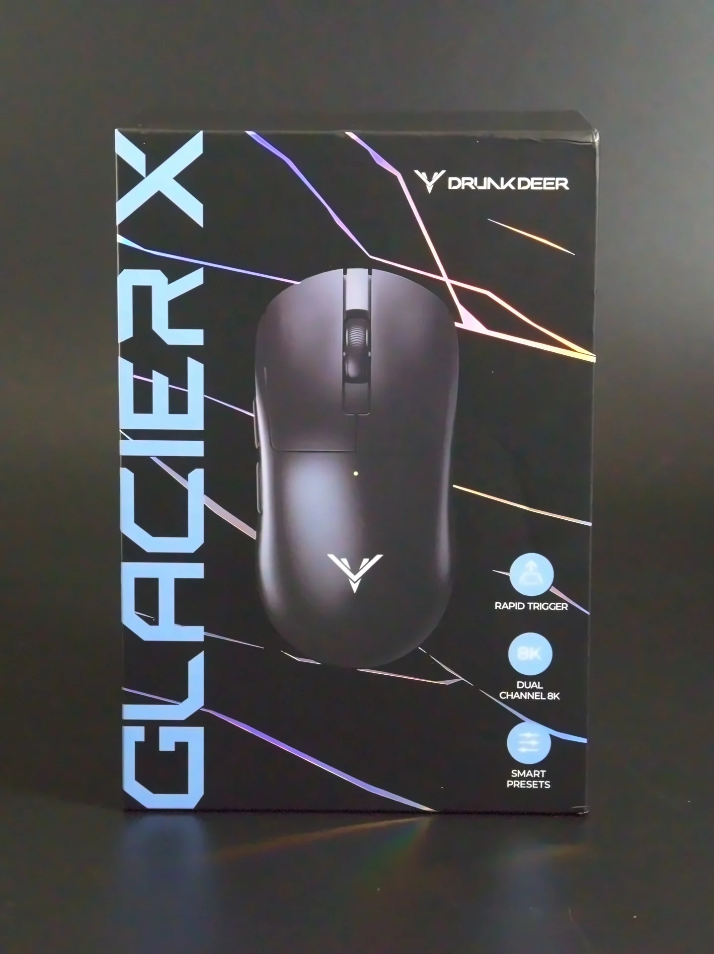 GLACIER X 패키지 전면.