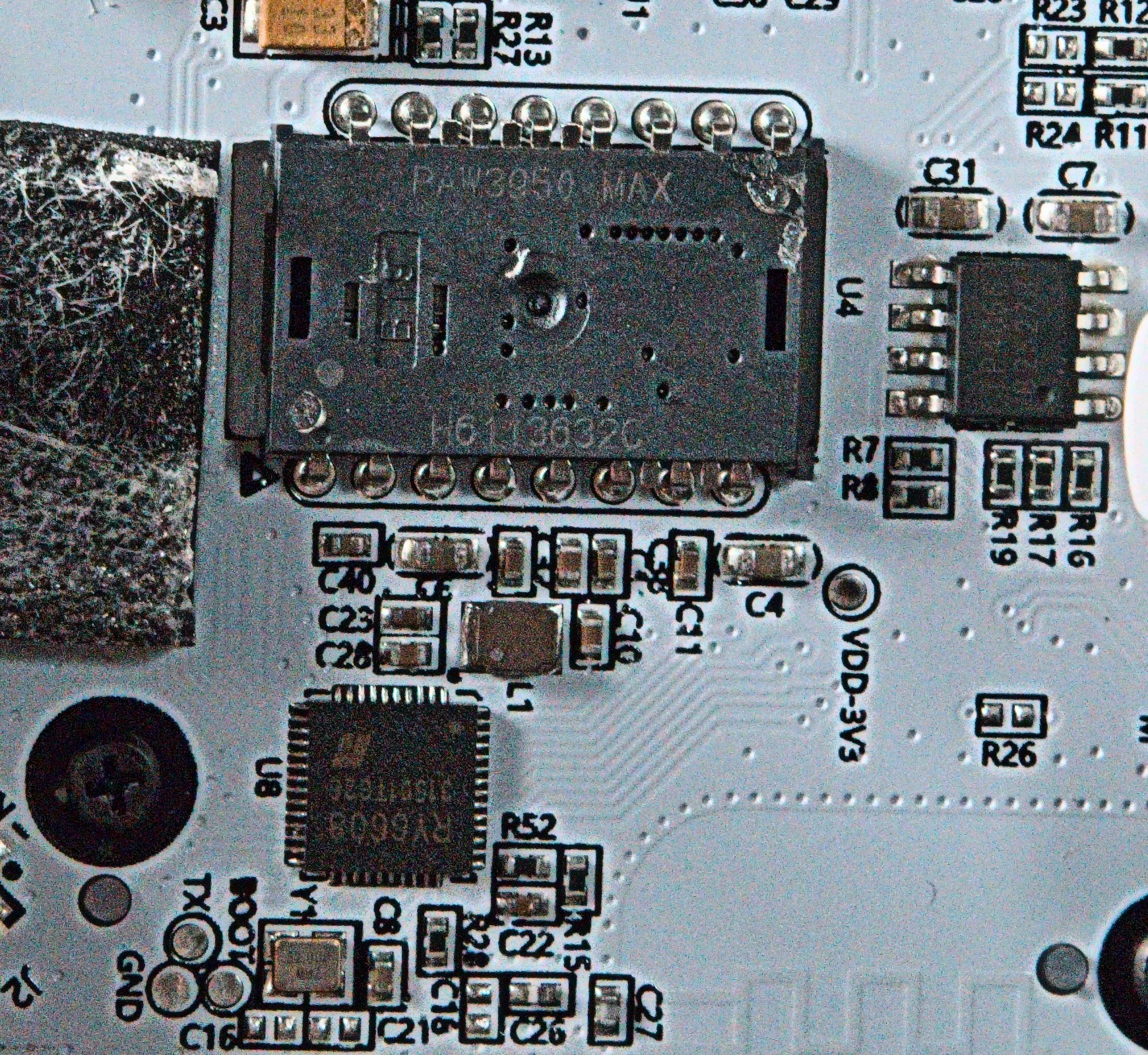 KYSONA Uranus Ultra PAW3950 센서와 RY6608 MCU 확대